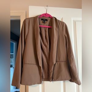 Brown blazer